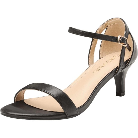DREAM PAIRS Women's Lexii Fashion Stilettos Open Toe Pump Heel Sandals‎ - Picture 6 of 6